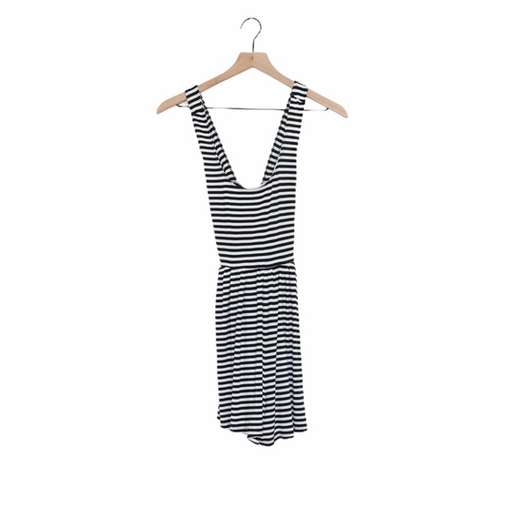 Hollister Black White BabyDoll Tank Top XS - Picture 2 of 5